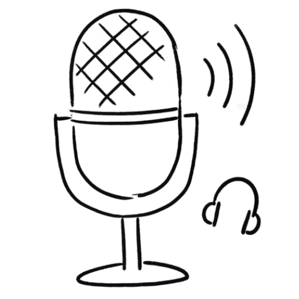 Podcast-grade audio icon
